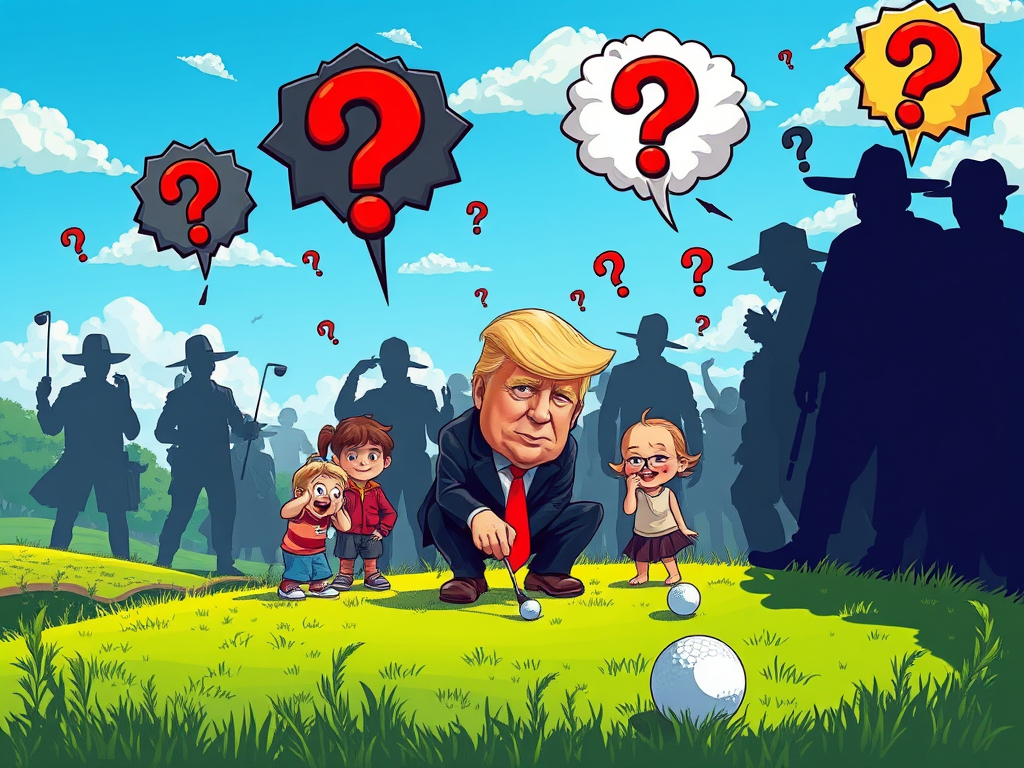 Where is Trump and why is it so funny?