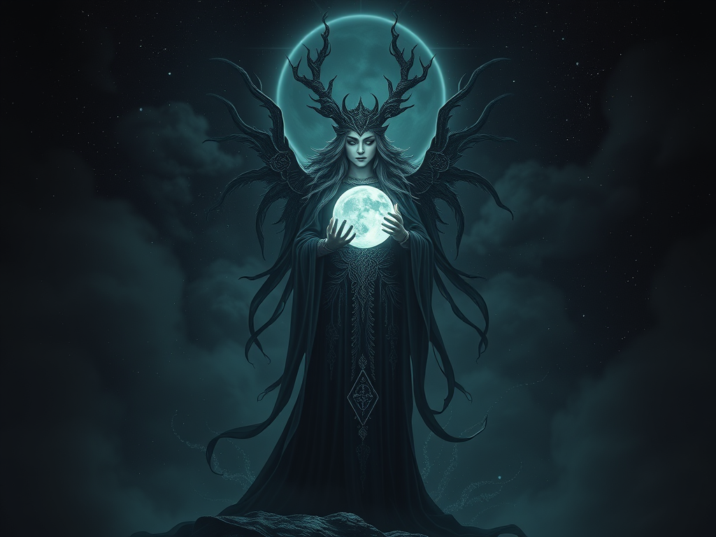 Hecate on the “Cosmic Void” of the New Moon – From my Digital Grimoire