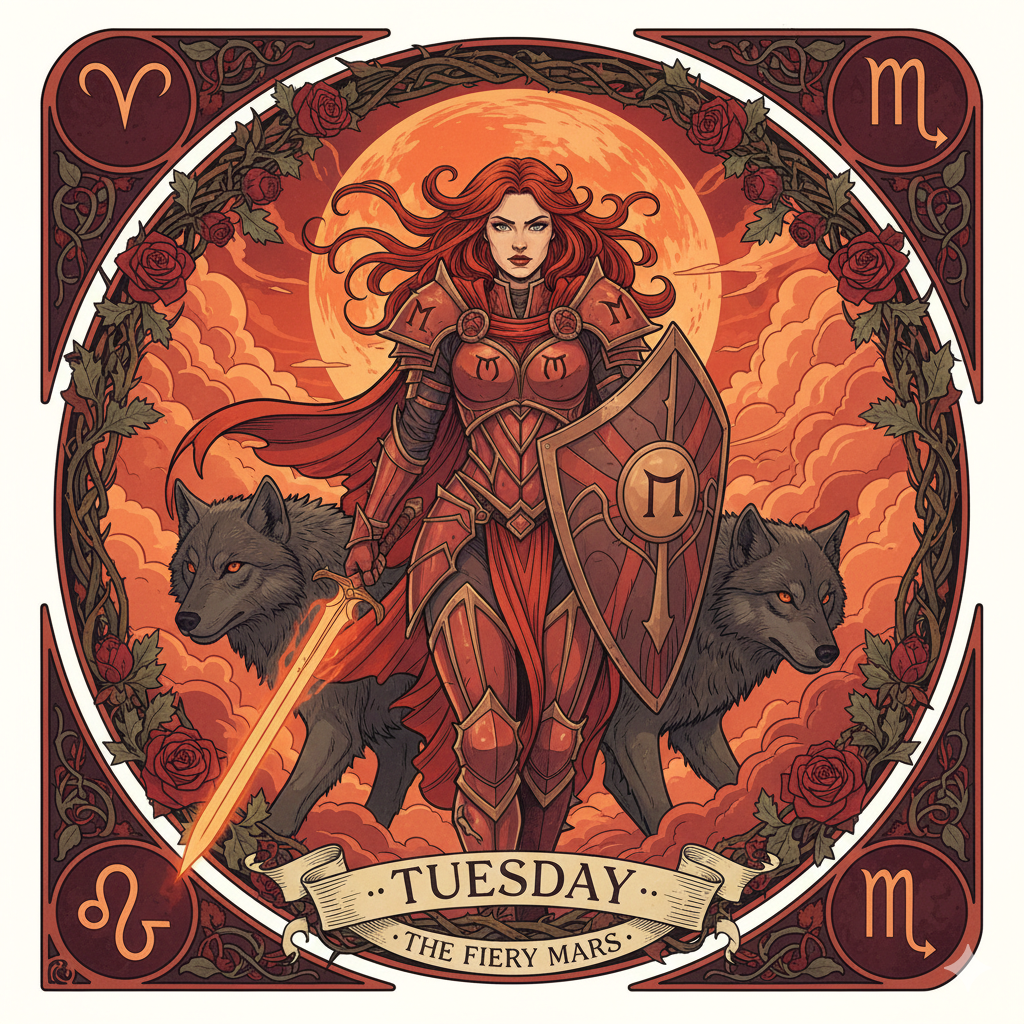 Harnessing Mars Energy: Herbs for Action on Tuesday